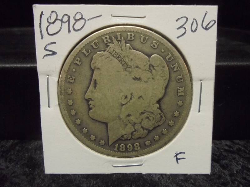 1898-S Morgan Silver Dollar