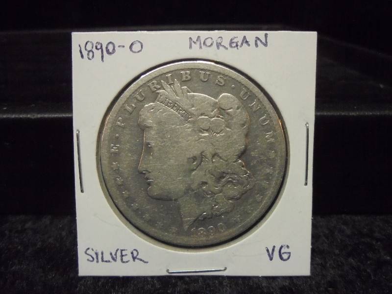 1890-0 Morgan Silver Dollar