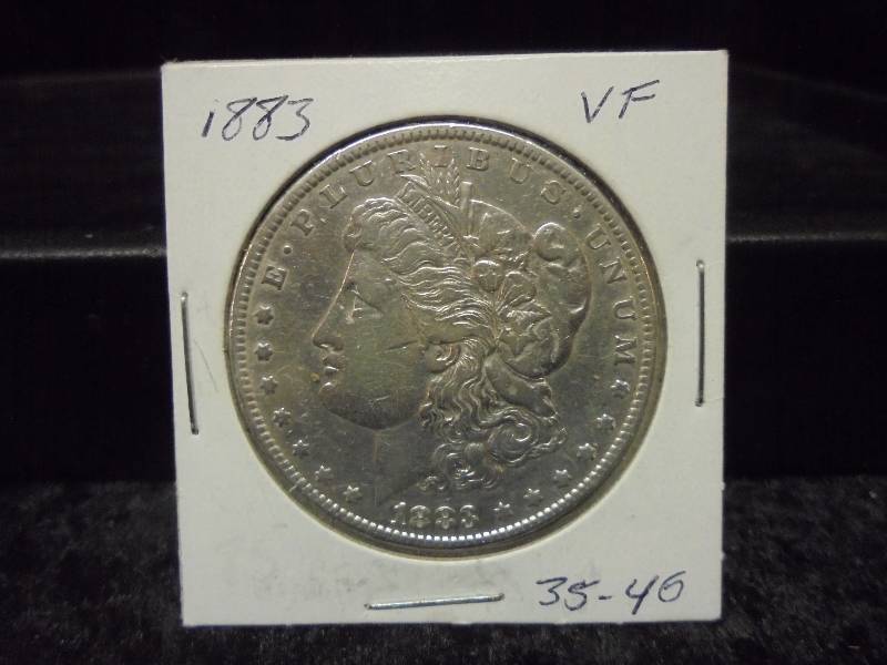 1883 Morgan Silver Dollar