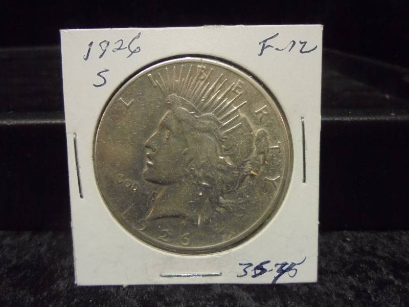 1926-S Peace Silver Dollar