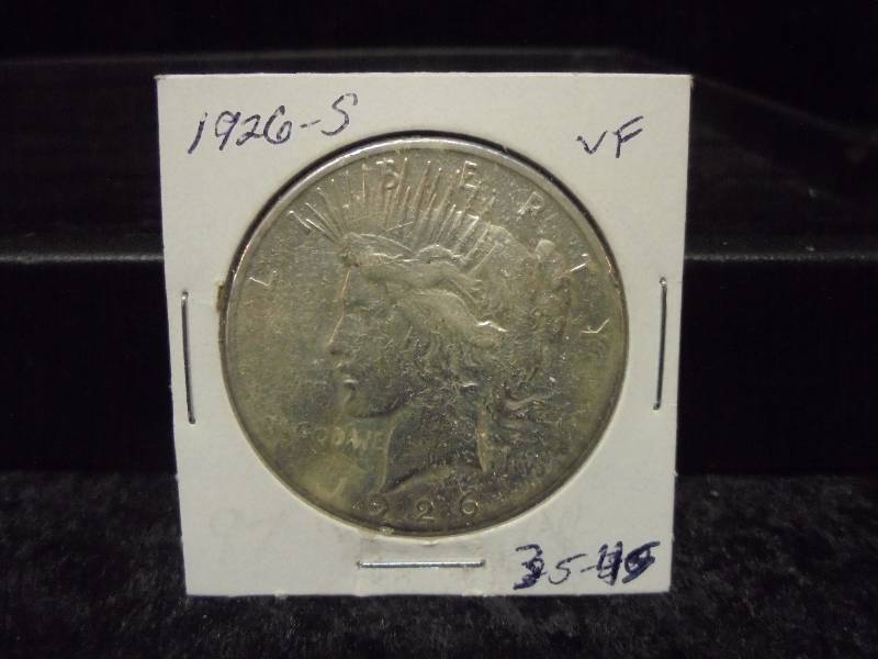 1926-S Peace Silver Dollar