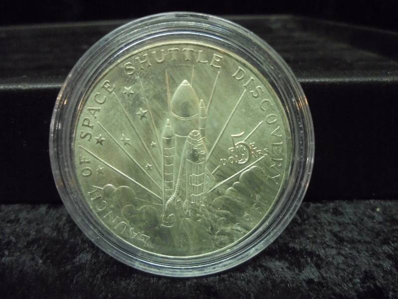 1988 Launch of Space Shuttle Commemorative Coin