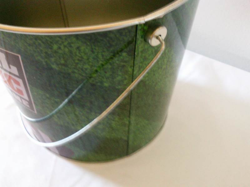 lot 22 image: Football Fanatic Pail - new with handle