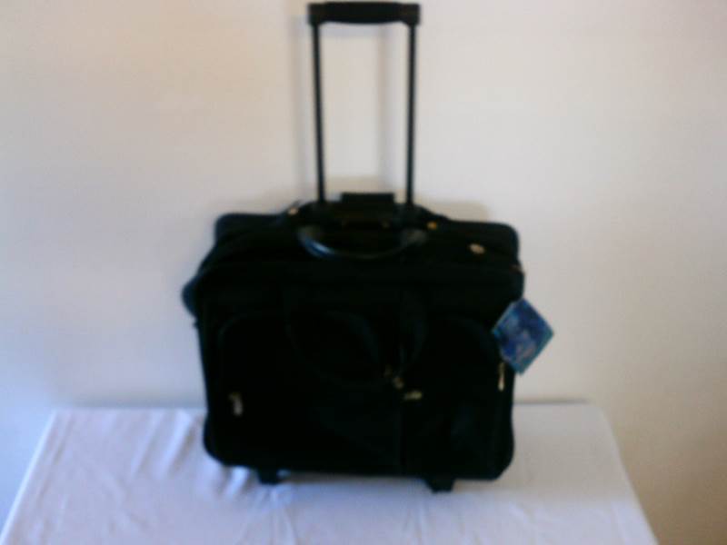 lot 32 image: McKlein Rolling Computer Bag (new with tags)