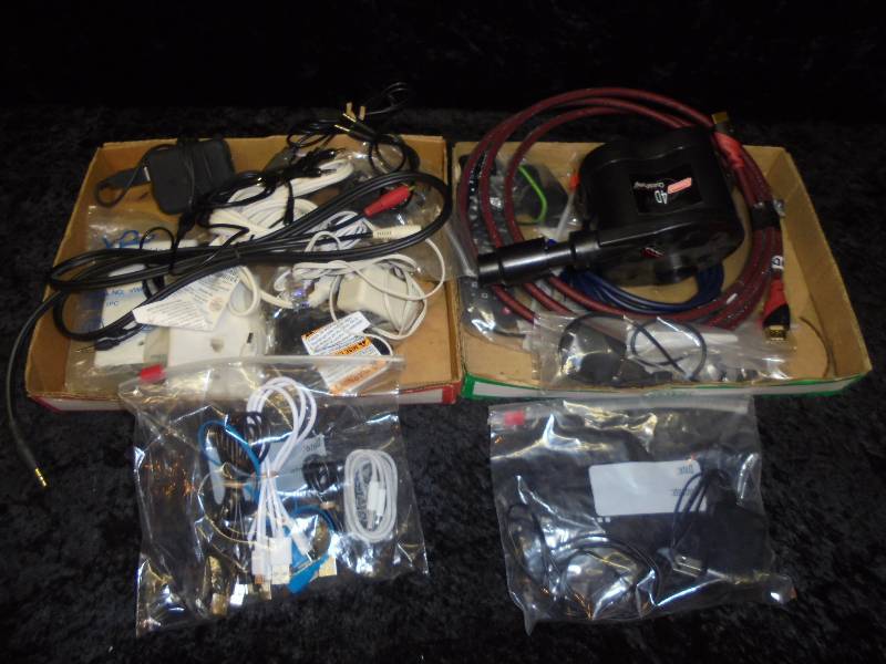 Lot - Misc Household Cables, USB, etc