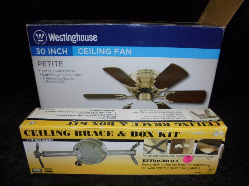 Ceiling Fan Brace Kit - Ceiling Fan Wires