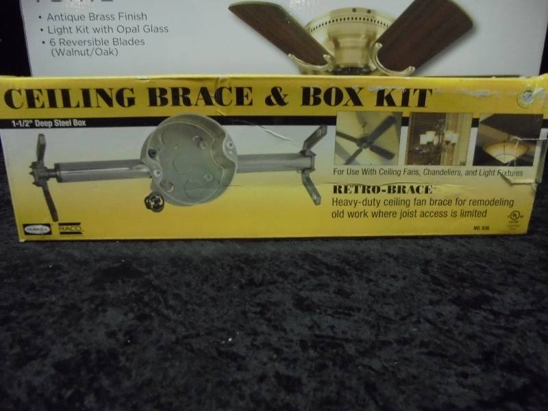 Westinghouse 30 Ceiling Fan With Ceiling Bracket Kit New June