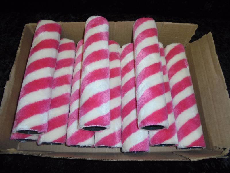 Lot - Paint Rollers, RedWhite