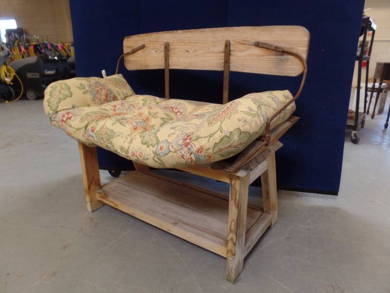Wood Bench