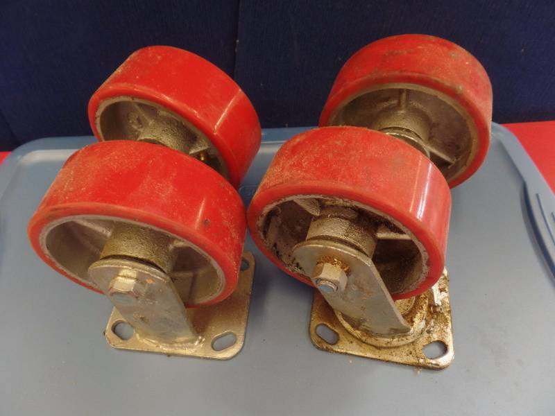 Hard Plastic Casters