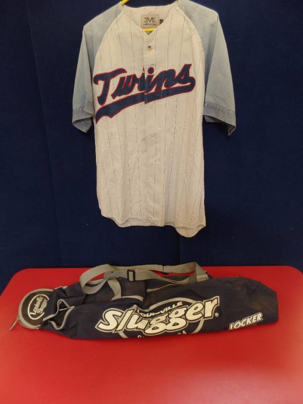 Jersey and Baseball bag