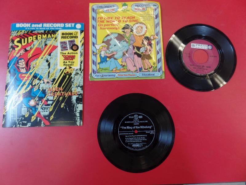 Superman Book and Record Set