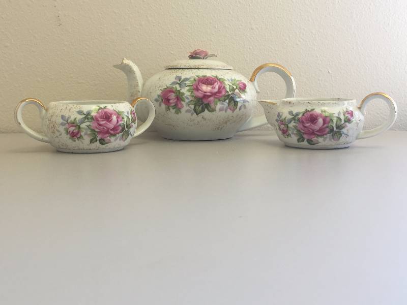 LEFTON STACKING TEAPOT