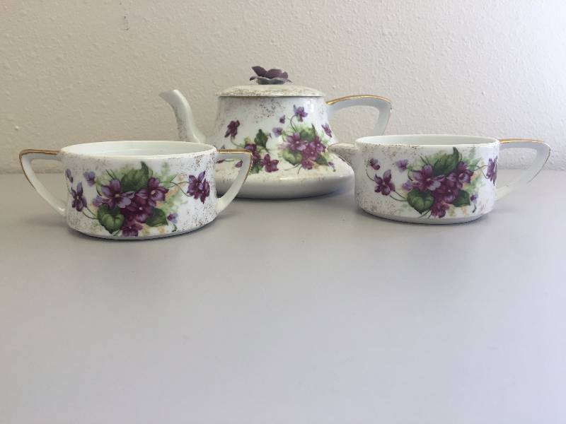 LEFTON STACKING TEAPOT