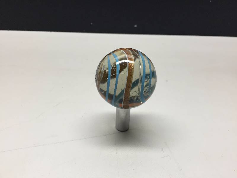 HANDMADE CLEAR SWIRL LUTZ 1 34