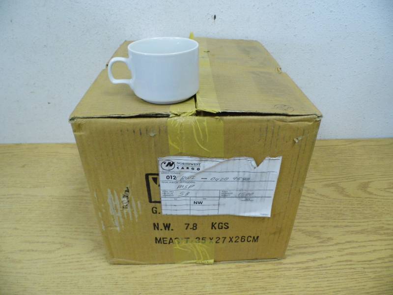 Northwest Airlines cups 58 pieces