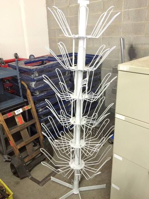 Shoe  hat display rack