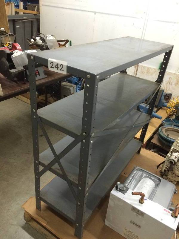 Metal shelf