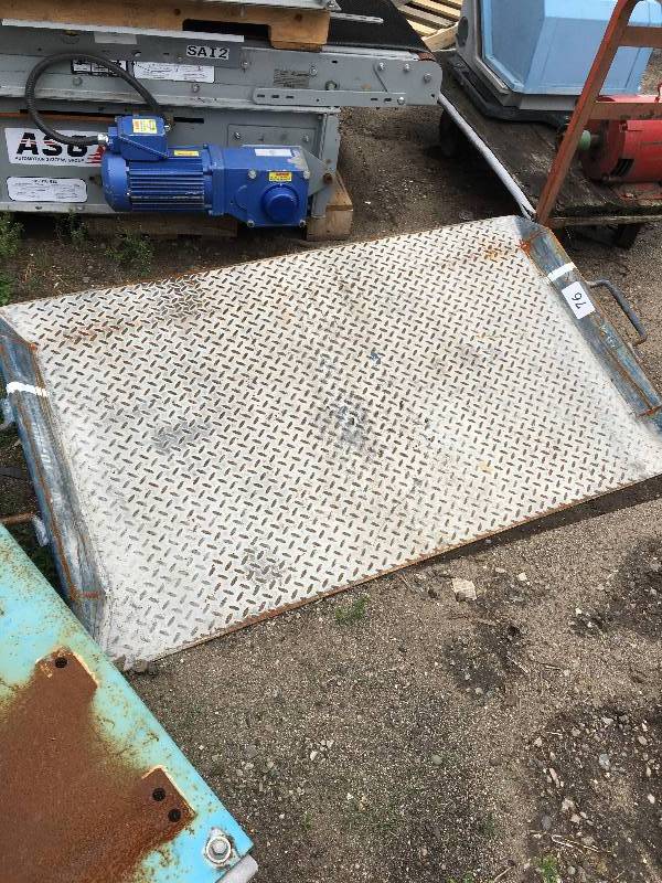 Dock plate