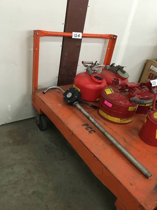 Heavy duty metal cart