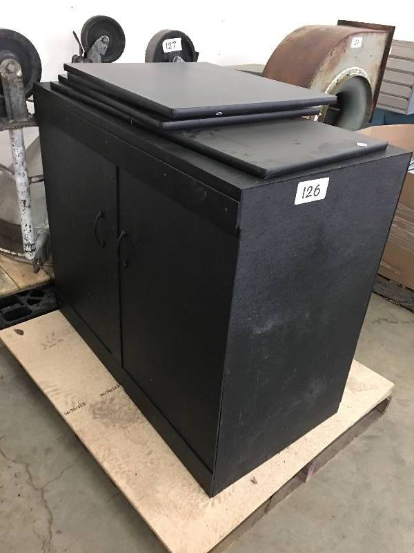 Plastic cabinet unit