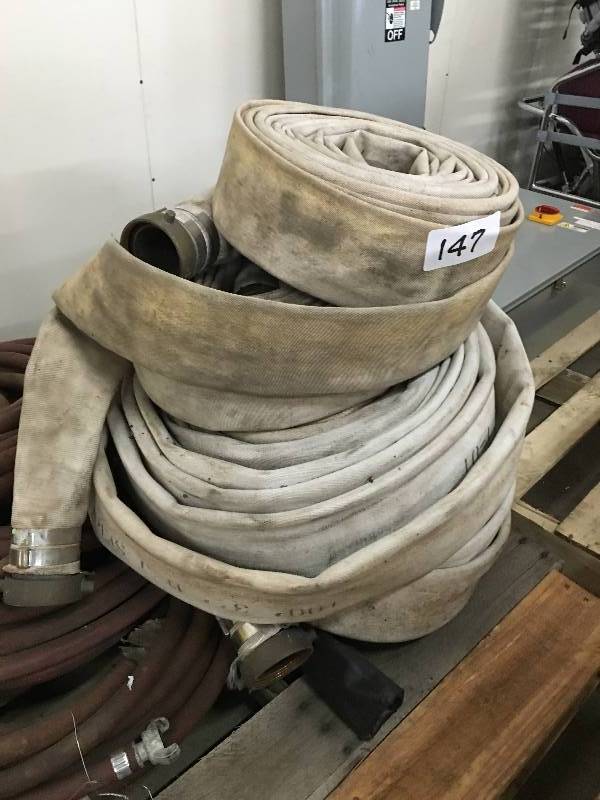 Lot of fire hose