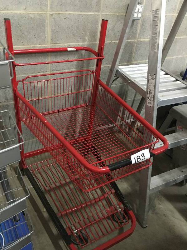 Shopping  warehouse cart