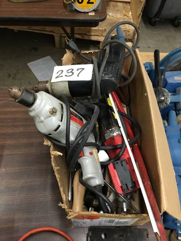 Box of misc. tools