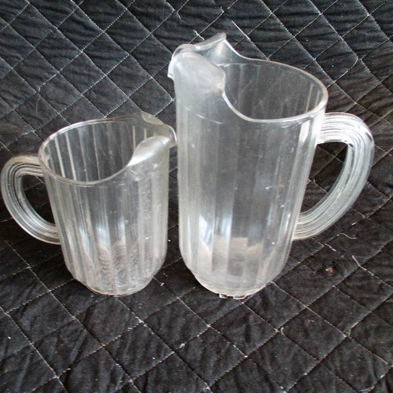 lot 103 image: 2 - PLASTIC PITCHERS