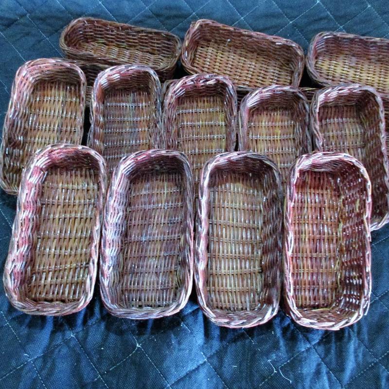 lot 75 image: WICKER BASKETS