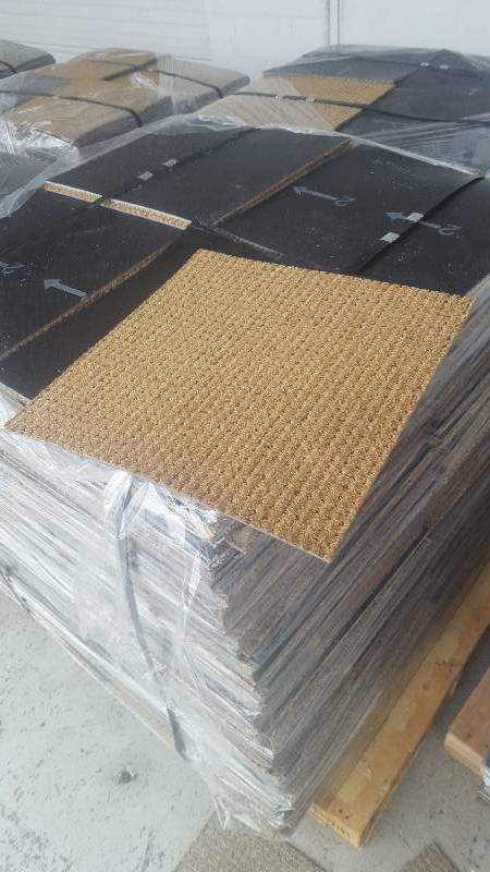 100 sq. ft. (45 Tiles) Commerial Grade, Rubber Backed.