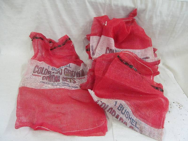 lot 167 image: Nylon Onion Bags