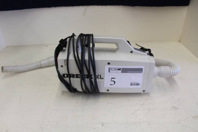 lot 5 image: Oreck XL Canister Vacuum