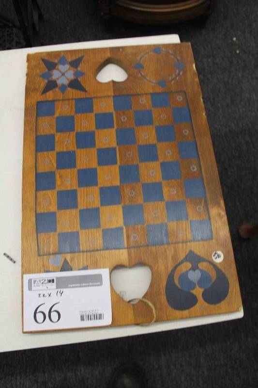 lot 66 image: Checkerboard