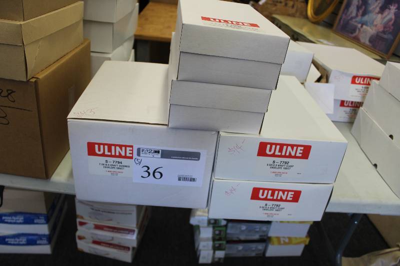 lot 36 image: Lot of (5) Boxes of Envelopes