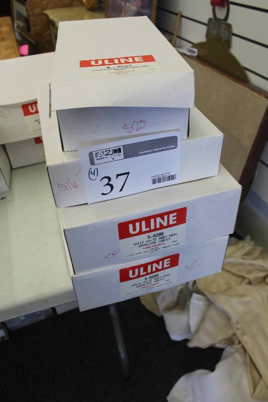 lot 37 image: Lot of (4) Boxes of Envelopes