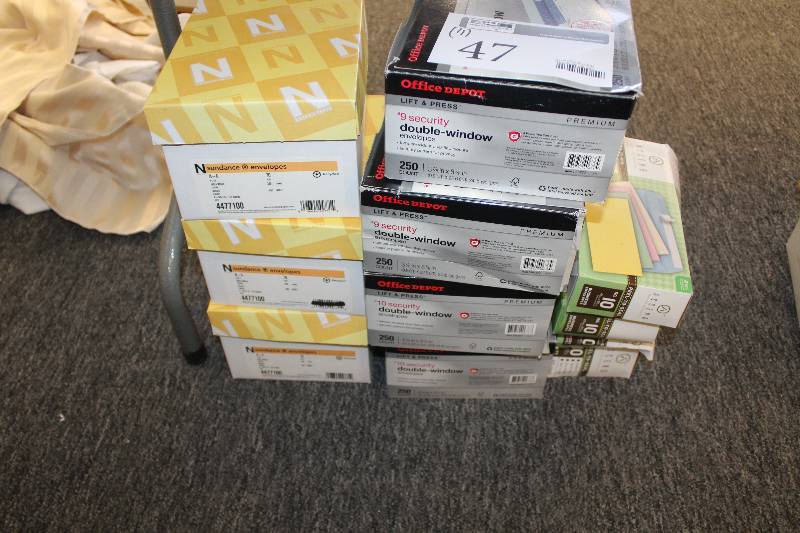 lot 47 image: Lot of (11) Boxes of Envelopes
