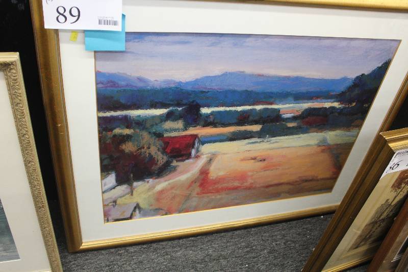 lot 89 image: Lot of (2) Framed Wall Art