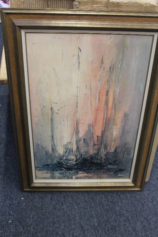 lot 80 image: Framed Wall Art