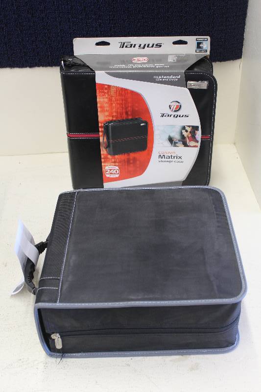 lot 77 image: Lot of (2) CDDVD Storage Case