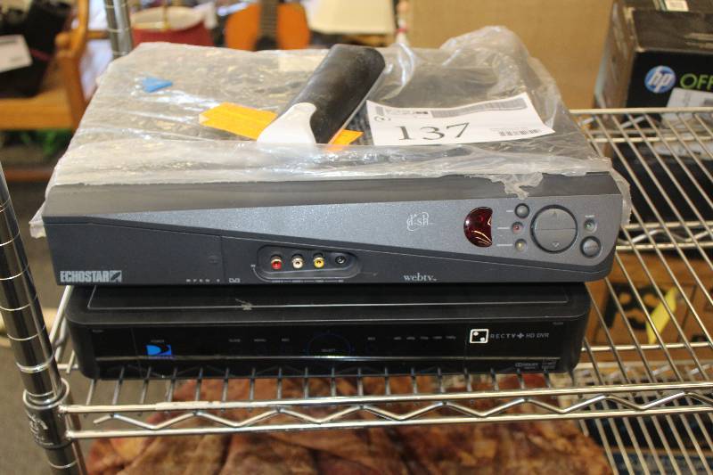 lot 137 image: Lot of (2) Electronic Equipment Including 1) Dish Echostar WebTV AND 1) Dish Recorder