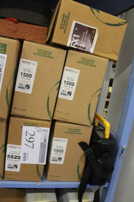 lot 297 image: Lot of (5) Remanufactured Toner Cartridges Including 1) Canon FX1 AND 1) Panasonic 5520 AND 3) Dell 1500