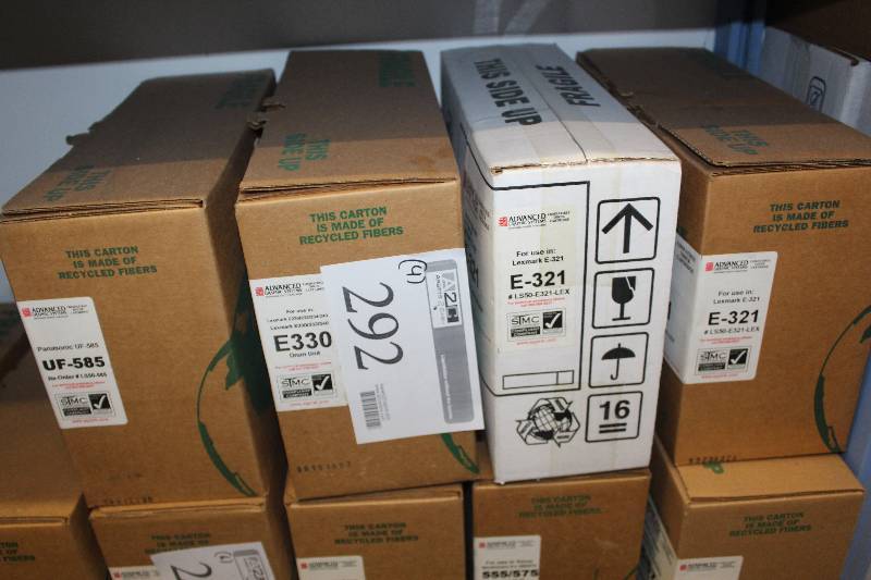 lot 292 image: Lot of (4) Remanufactured Toner Cartridges Including 1) Panasonic UF-585 AND 2) Lexmark E-321 AND 1) Lexmark E330