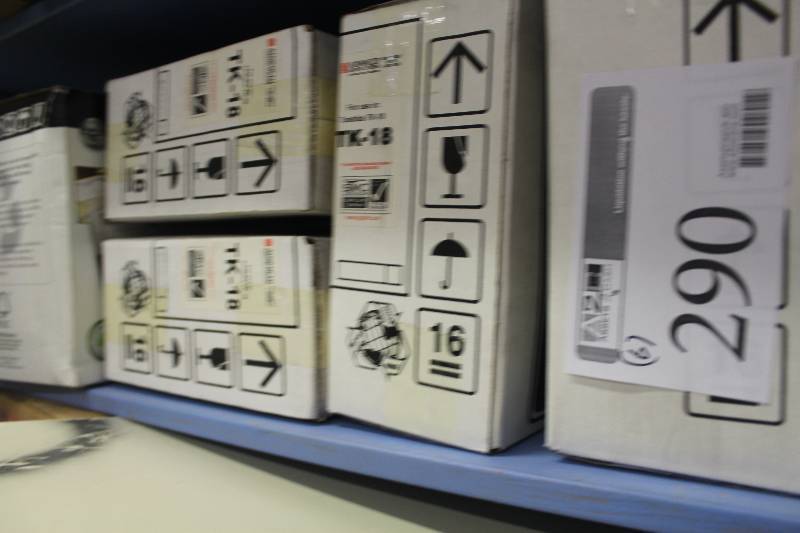 lot 290 image: Lot of (6) Remanufactured Toner Cartridges Including 5) Toshiba TK-18 AND 1) HP LaserJet 8550