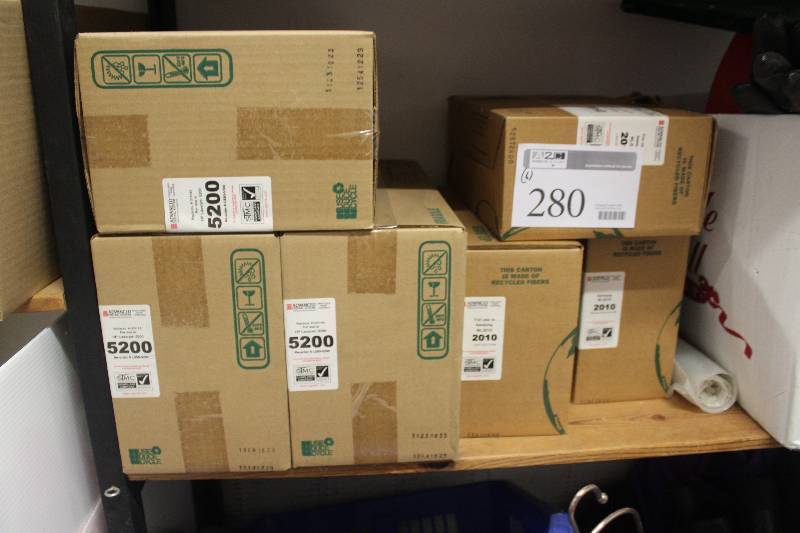 lot 280 image: Lot of (6) Remanufactured Toner Cartridges Including 3) Samsung 2010 AND 3) HP LaserJet 5200