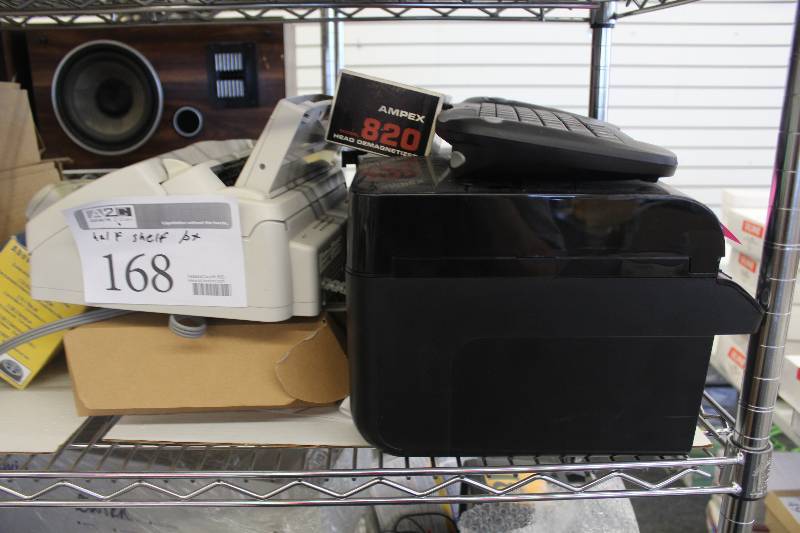 lot 168 image: Half Shelf Lot of Electronic Equipment
