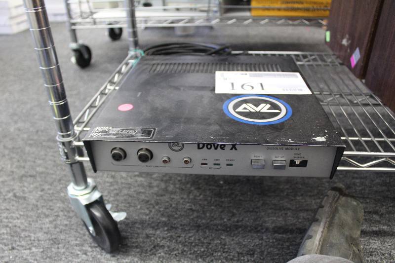 lot 161 image: Lot of (2) Electronic Equipment Including 1) Dove X AND 1) Pioneer Center Speaker