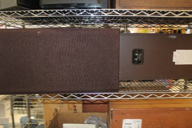 lot 151 image: Lot of (2) Scott Floor Speakers