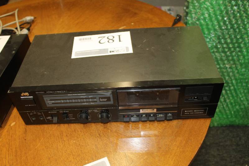 lot 182 image: JVC Stereo Cassette Deck