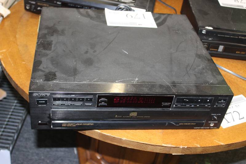 lot 179 image: Sony Compact Disc Player